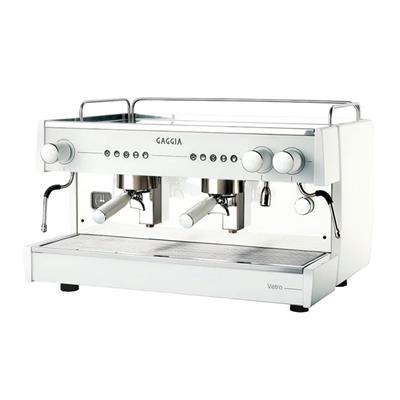 MAQUINA PROFESIONAL DE CAFE ESPRESSO GAGGIA VETRO 2G 25 WHITE