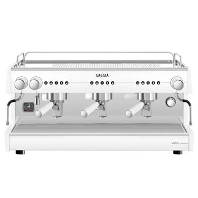 CAFETERA PROFESIONAL ESPRESSO GAGGIA VETRO 3 GRUPOS BLANCA